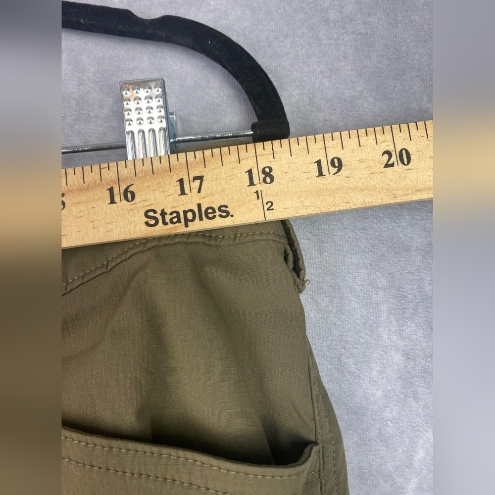 Carhartt Cargo Pants Womens Plus Size 16 Cropped Bermuda Straight fit - Picture 9 of 11